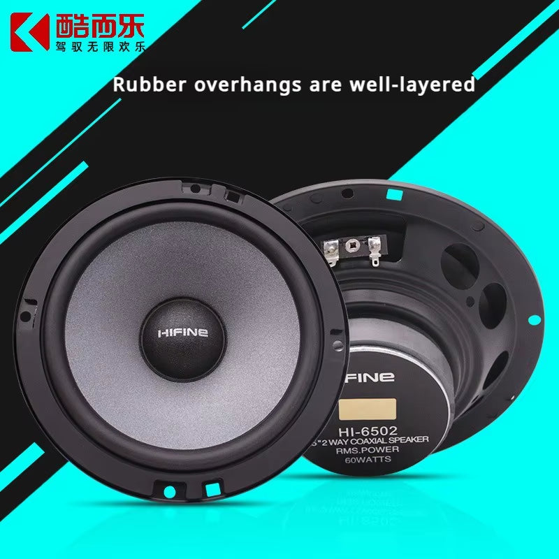 6.5 Inch Car Speaker Kit HI6502 High Power Door Speaker Car Audio System Combo Kit Stereo Speaker Dc12V