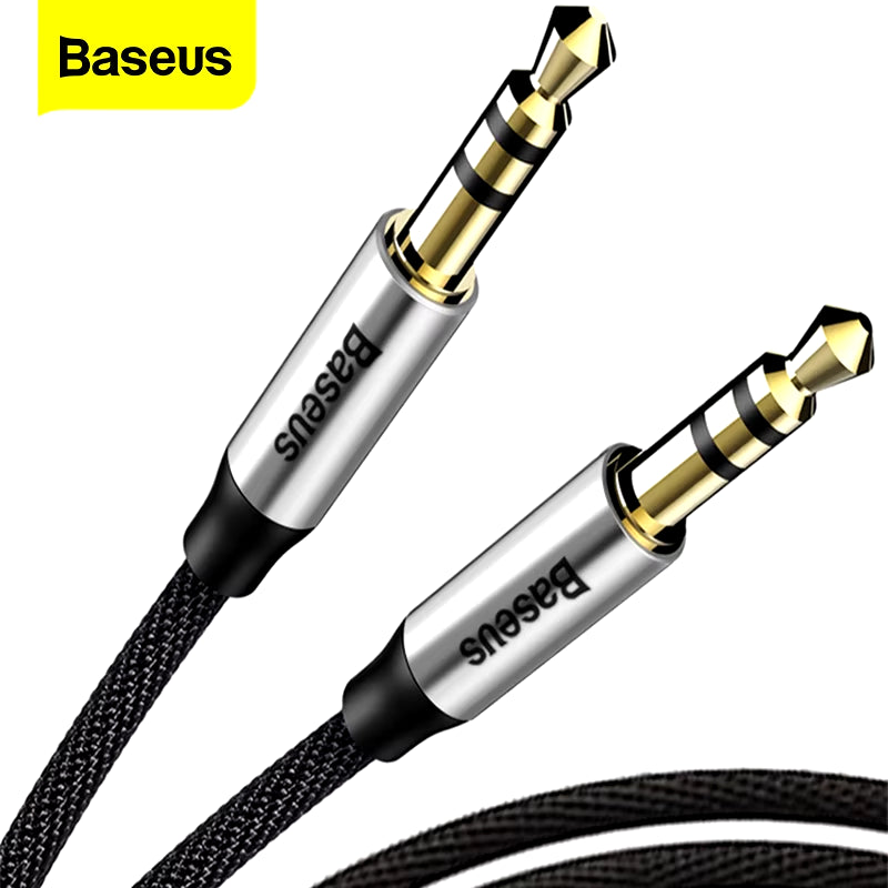 3.5Mm Jack Audio Cable Jack 3.5 Mm Male to Male Audio Aux Cable for Samsung S10 Car Headphone Speaker Wire Line Aux Cord