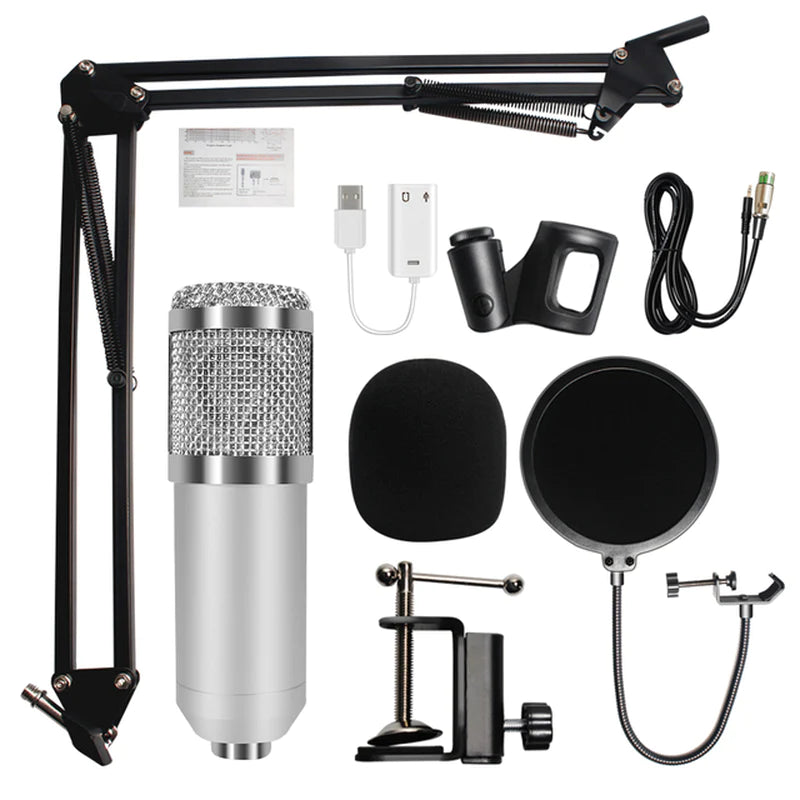 Professional Bm 800 Condenser Microphone 3.5Mm Wired Bm-800 Karaoke BM800 Recording Microphone for Computer Karaoke KTV