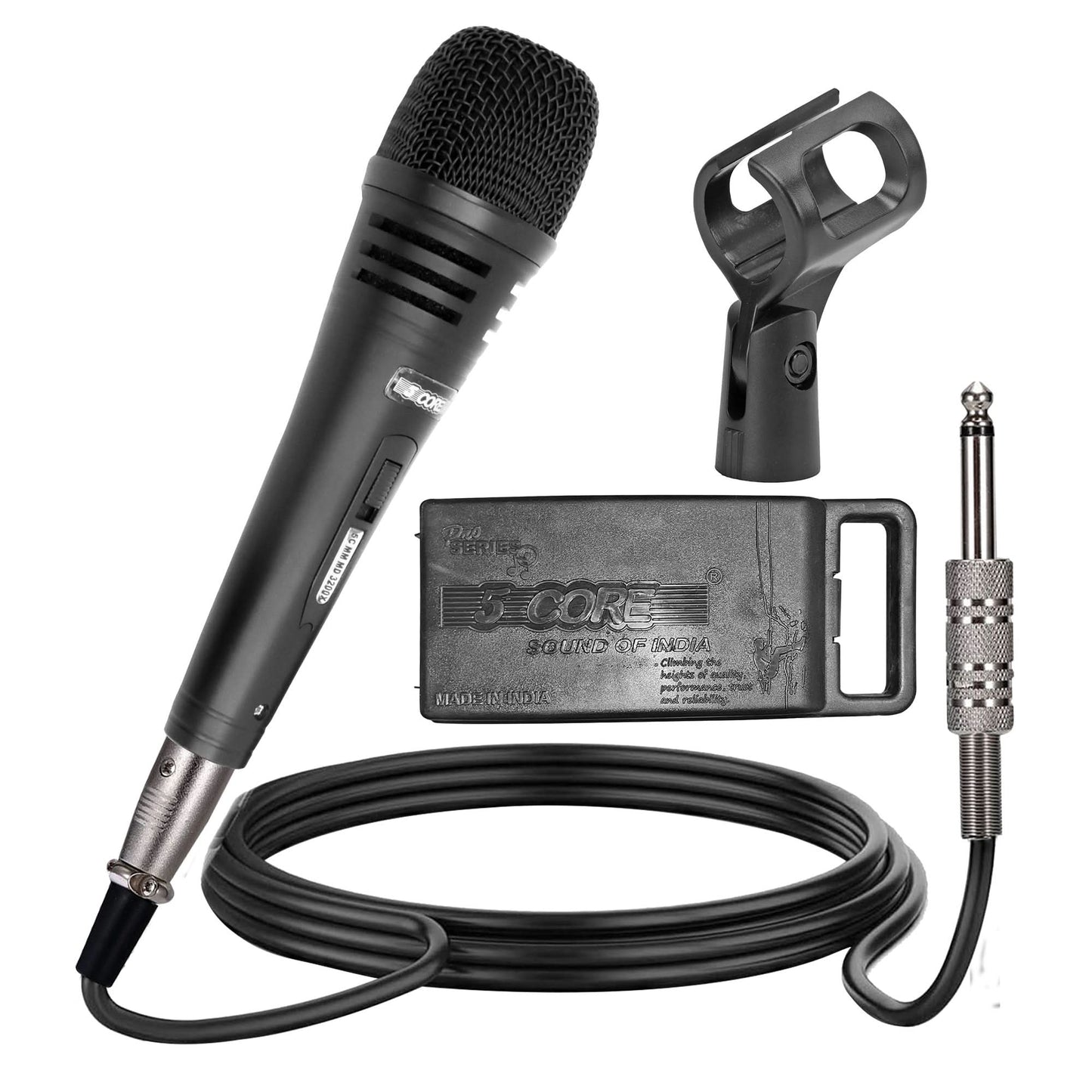 5Core XLR Microphone Dynamic Mic Karaoke Singing Studio Microfono Handheld Mics