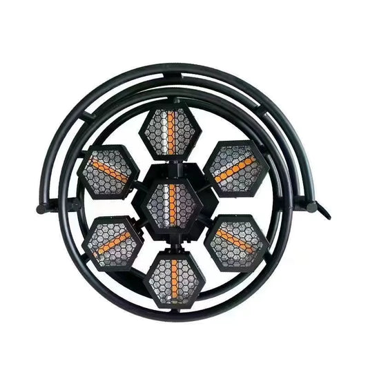 Retro Stage Light New LED Retro 7X60W Effect Lights Strobe Stage Dj Background Light