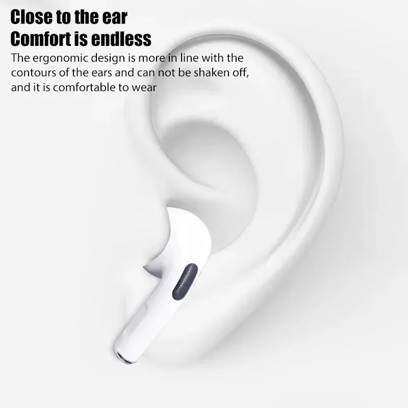 Pro4 TWS Bluetooth Earphone 9D Stereo Wireless Headphone In-Ear Hifi Earbud Handsfree Headset with Microphone for Xiaomi Iphone