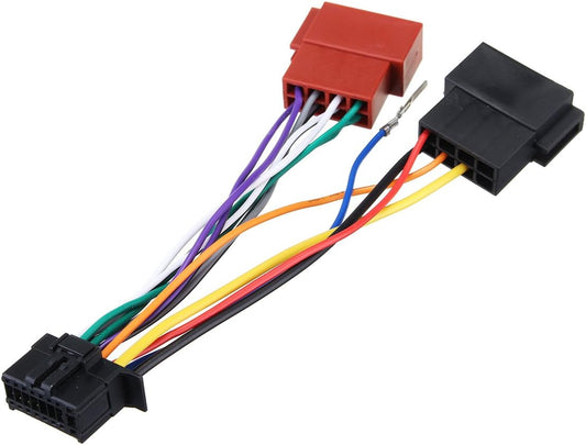 Cable Adaptador ISO Para Radio De Coche Pioneer 16 Pines