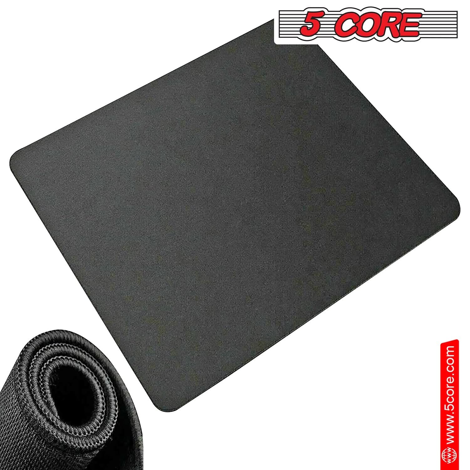 5Core Gaming Mouse Pad 3X3 Desk Mouse Mat W Rubber Base Mousepad Pair